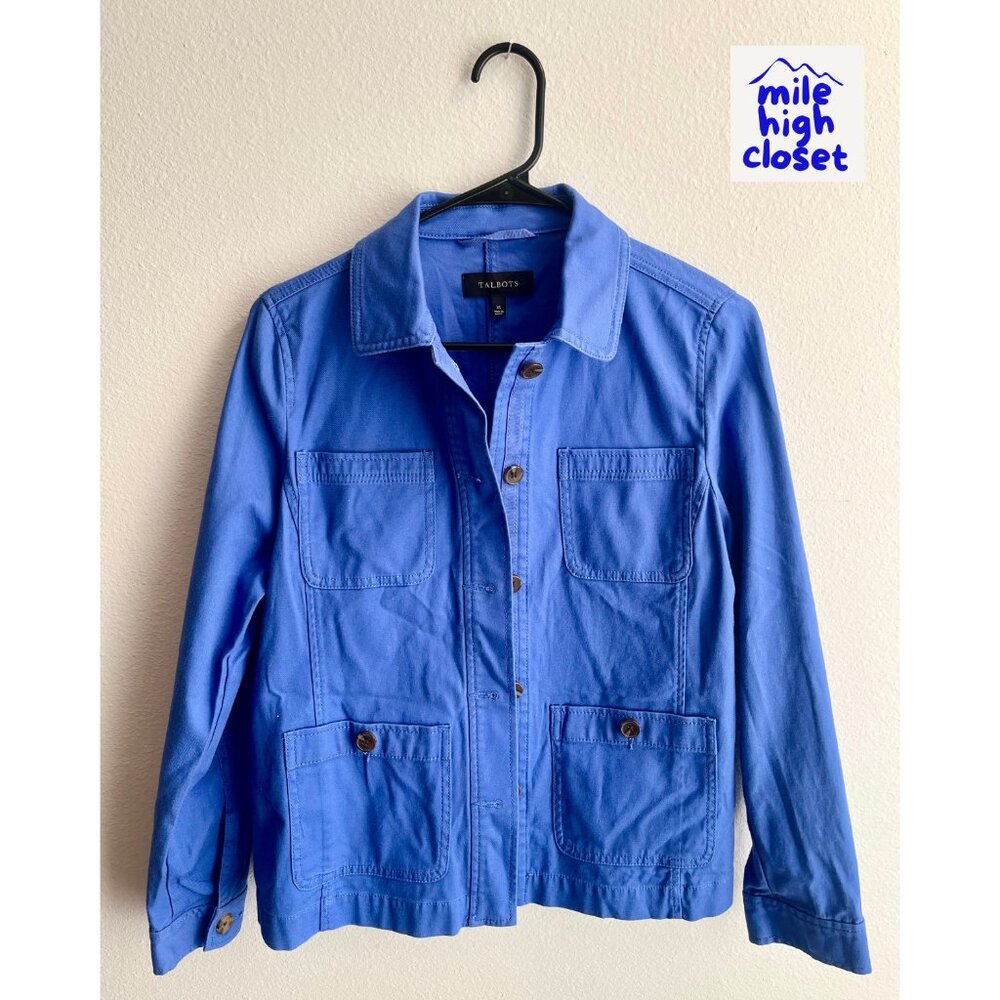 Talbots Cobalt Blue Jacket